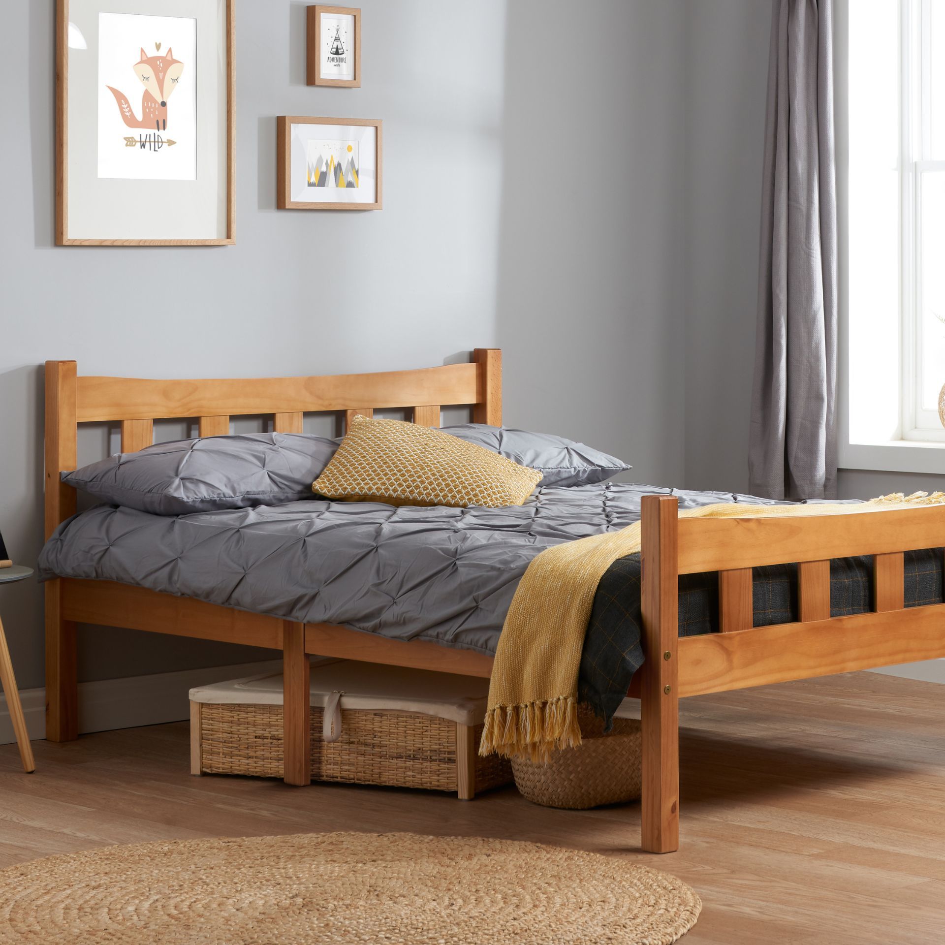 Birlea Miami Bed in Brown