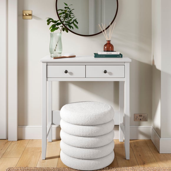 Lynton 2 Drawer Compact Dressing Table