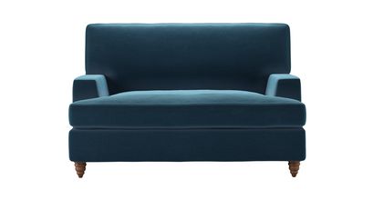 Isla Loveseat Sofabed in Seaweed Smart Cotton - sofa.com