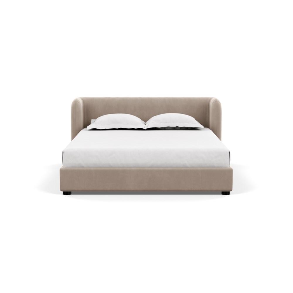 Heal's Group Bed King Varese Velvet Dove