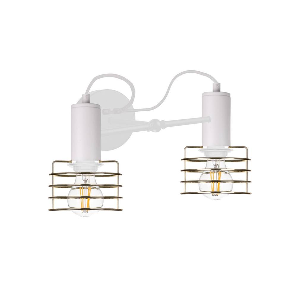 Netlighting Rune Wall Lamp White 25cm 2x E27