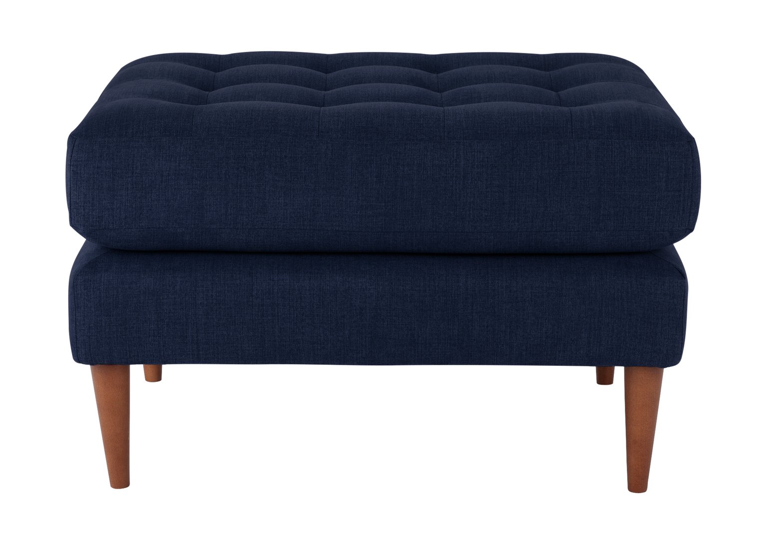 Habitat Hudson Velvet Cuddle Chair - Blue