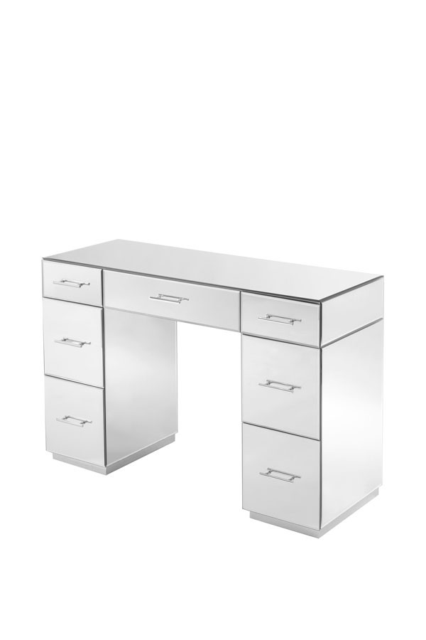 Harper Dressing Table – Silver Details