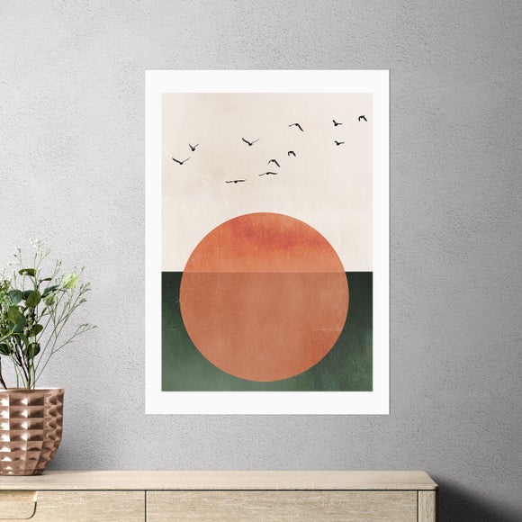 East End Prints Rising Print by Kubistika