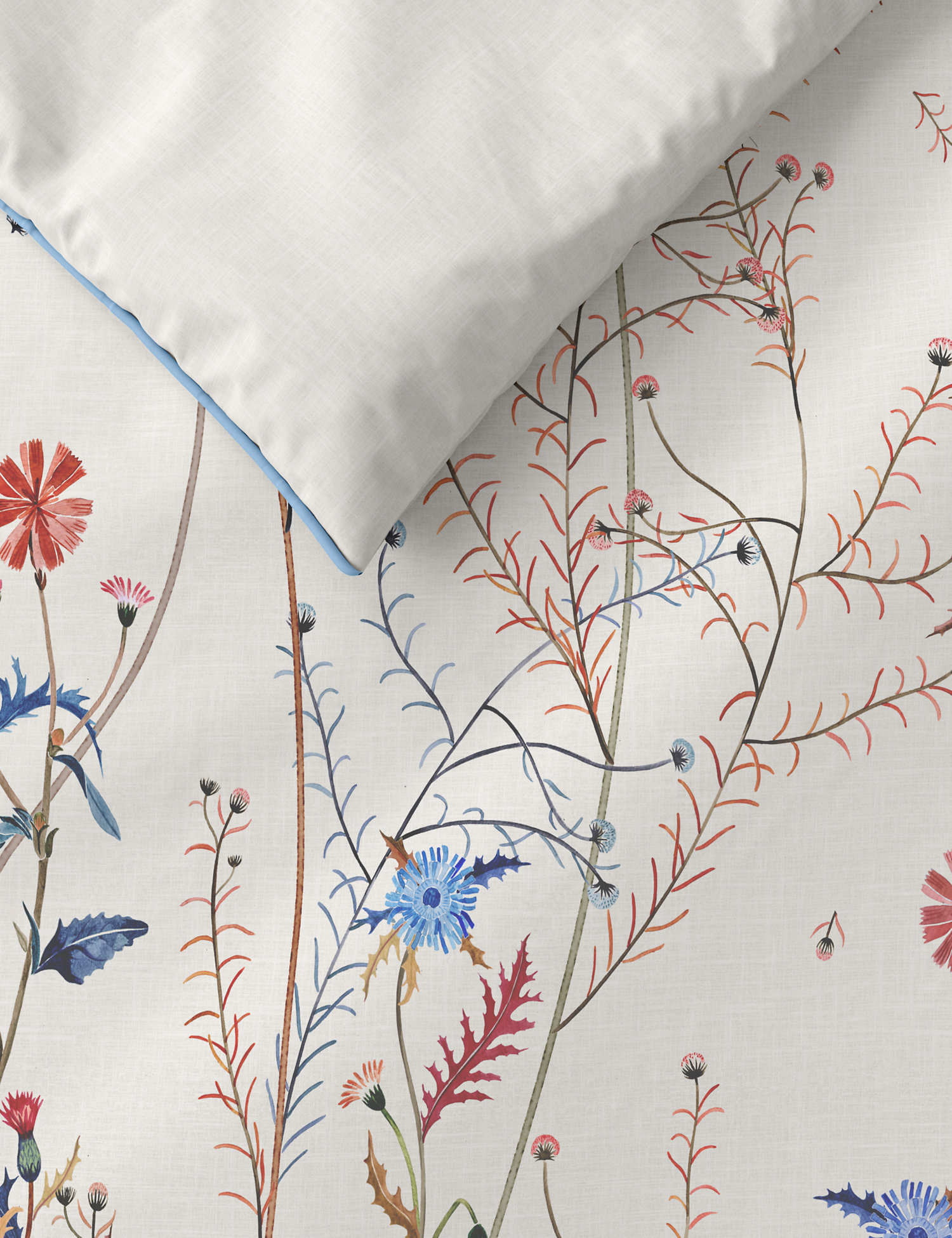 M&S Pure Cotton Wild Floral Bedding Set