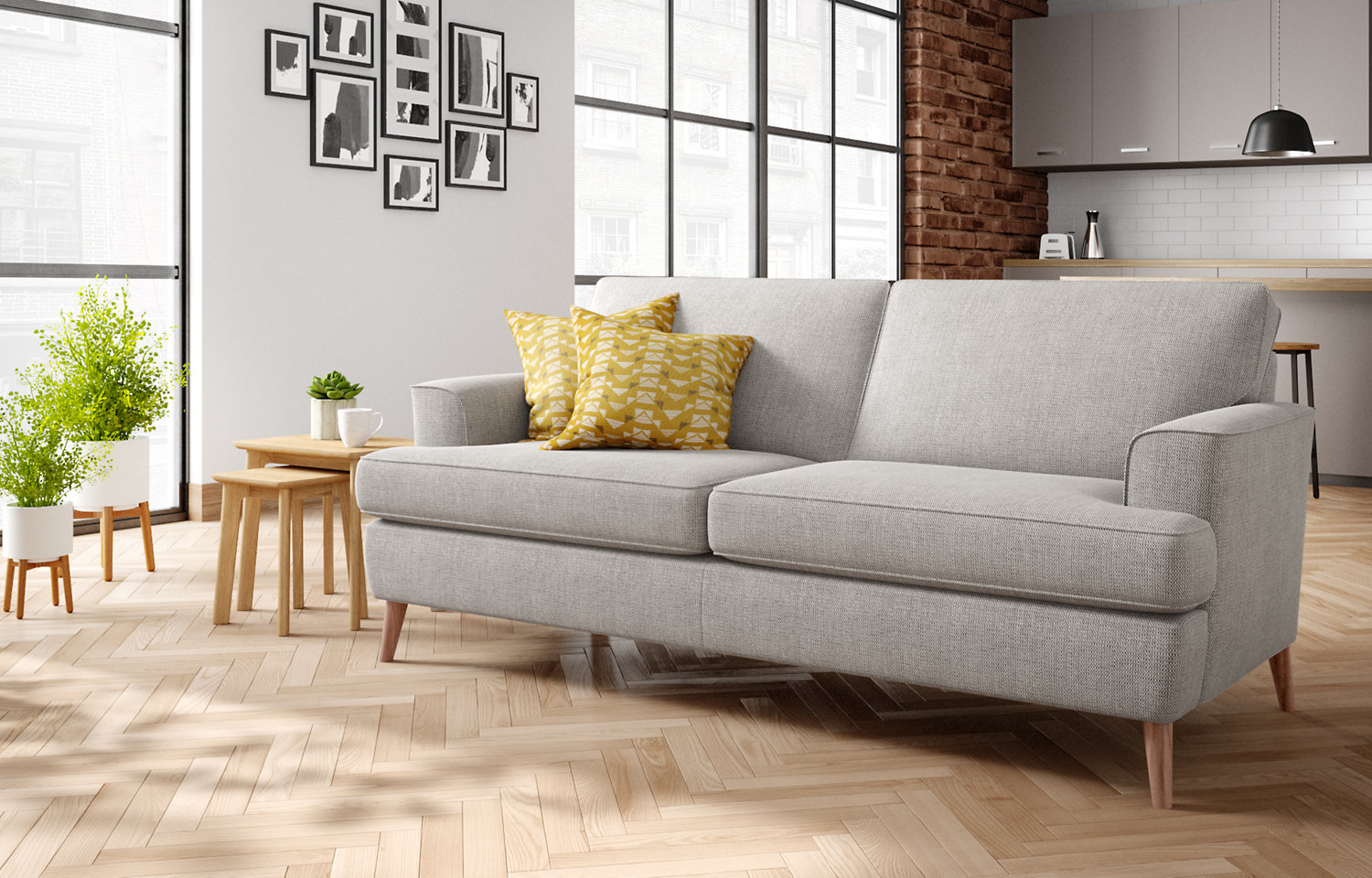 M&S Copenhagen Large 3 Seater Sofa