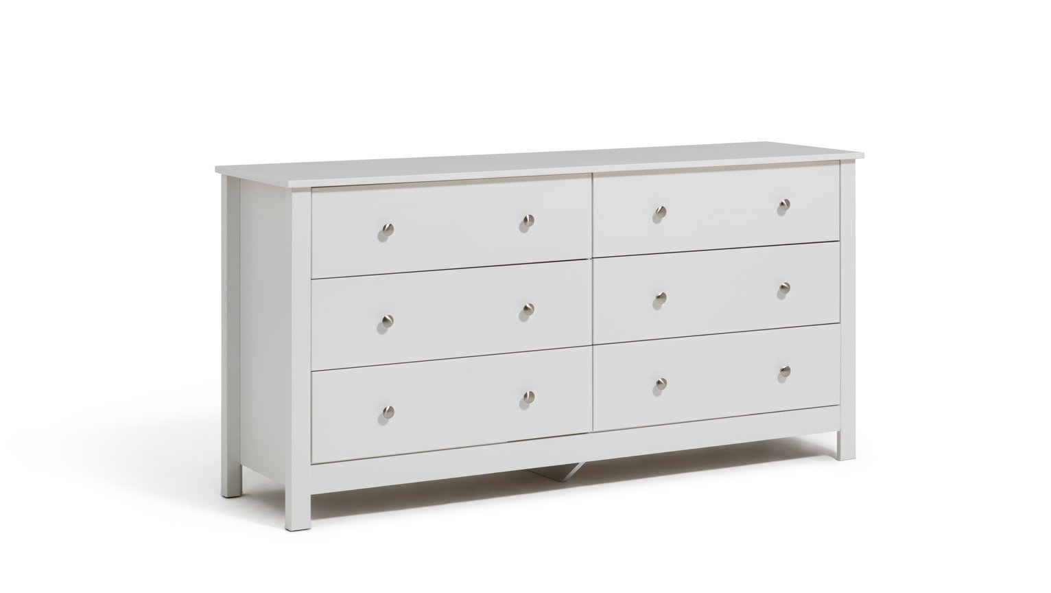 Habitat Osaka 3+3 Drawer Chest of Drawers - White
