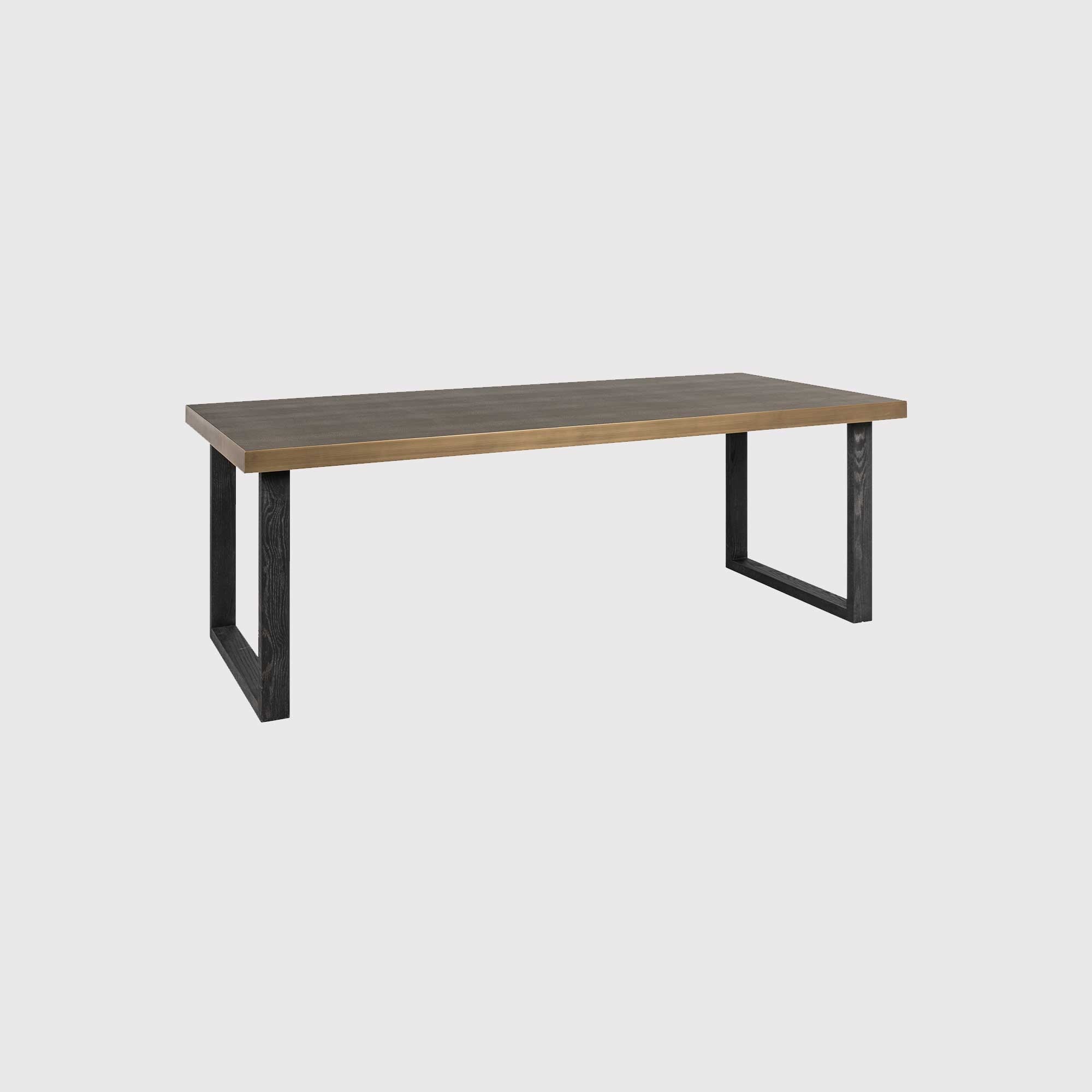 Nerina 200cm Dining Table, Black Oak | Barker & Stonehouse