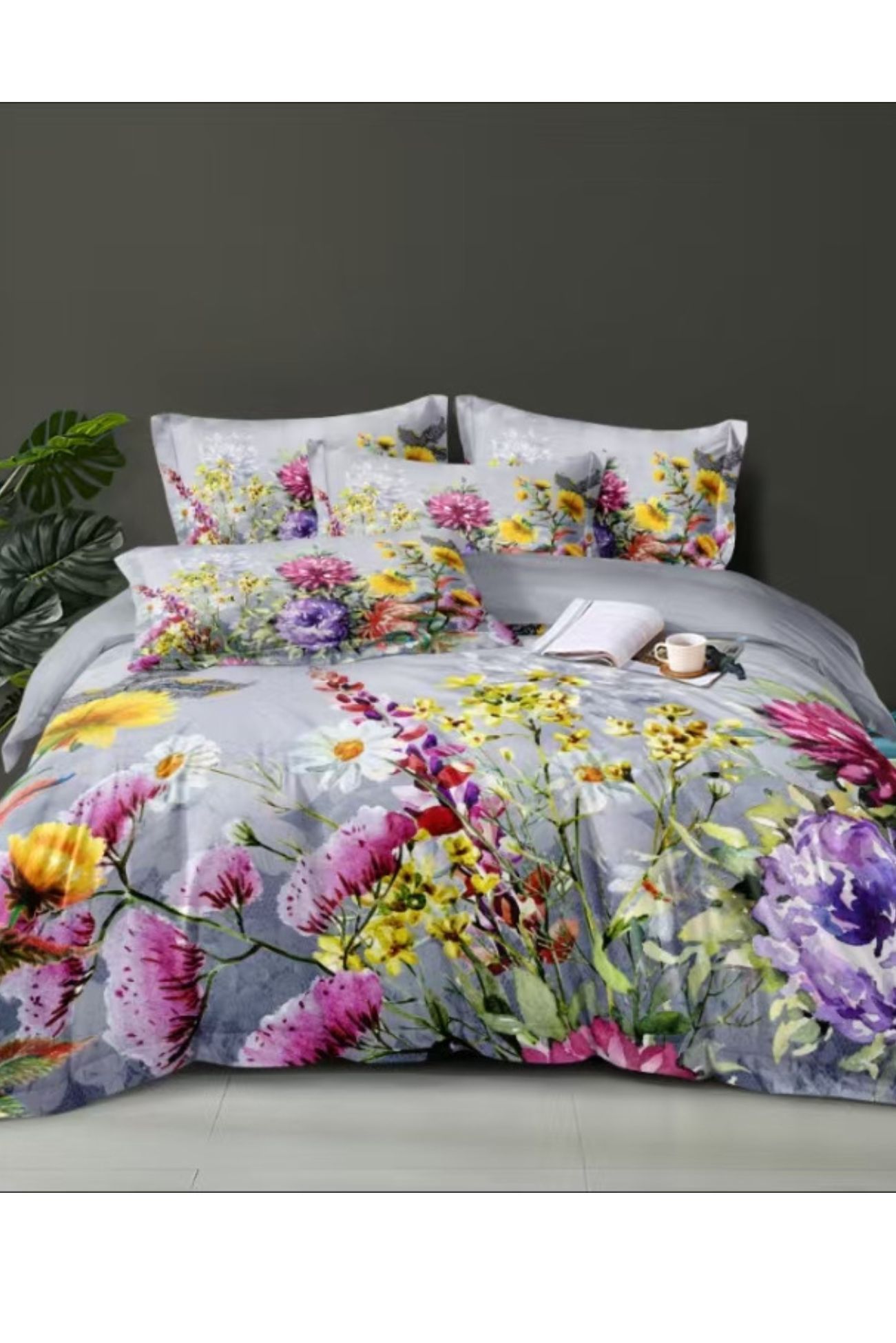 Ezysleep Meadow Floral Printed Duvet Set