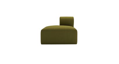 Cohen RHF Unit in Royal Fern Brushed Linen Cotton - sofa.com