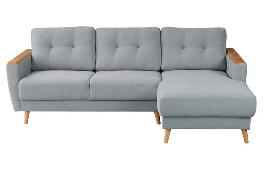 Expo  Right hand Corner Sofa  Malaga Steel