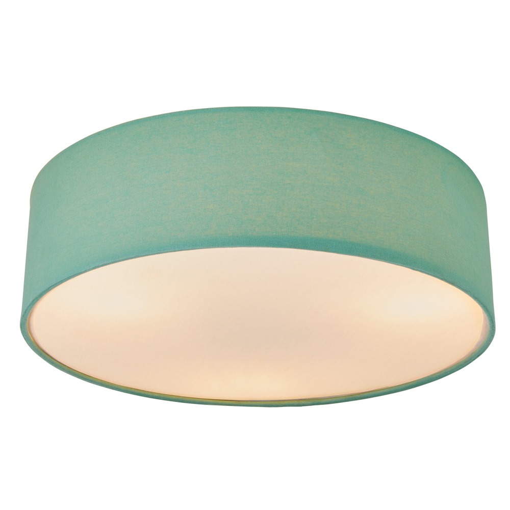 Glow Flush Ceiling Light, Mint