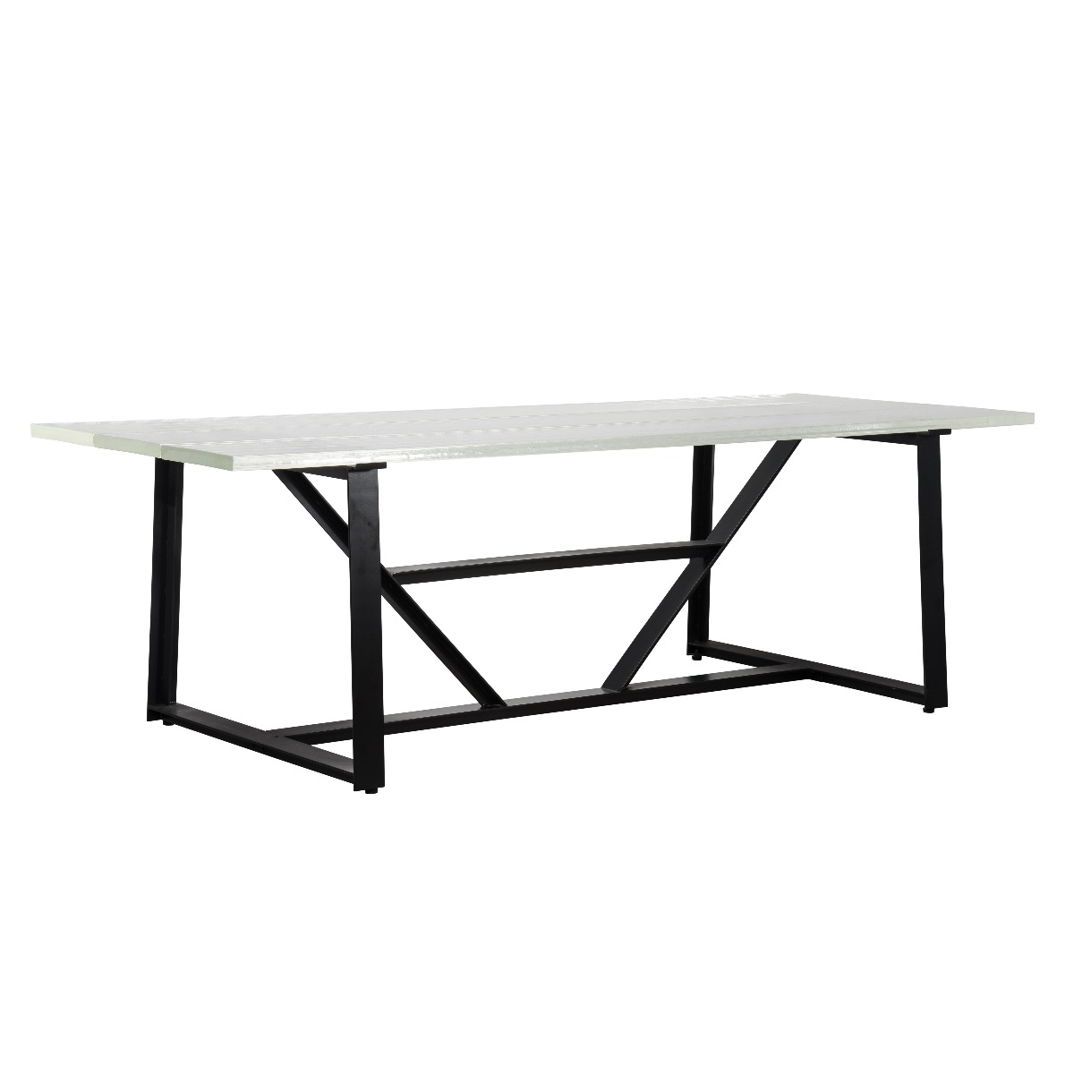 Timothy Oulton Iceberg Glass Dining Table