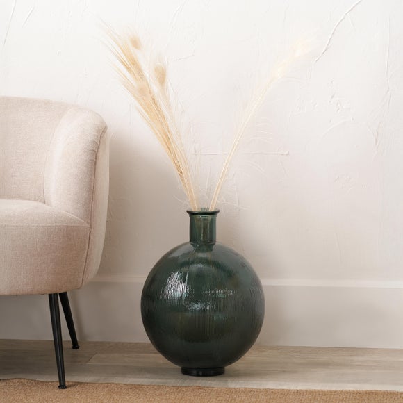 Round Bottle Glass Vase 1