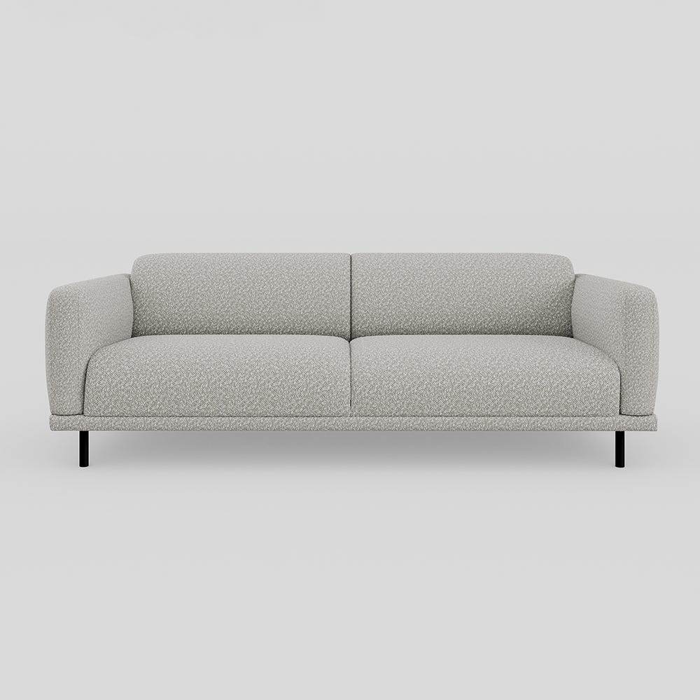 Heal's Harri 4 Str Sofa Chunky Boucle Ecru