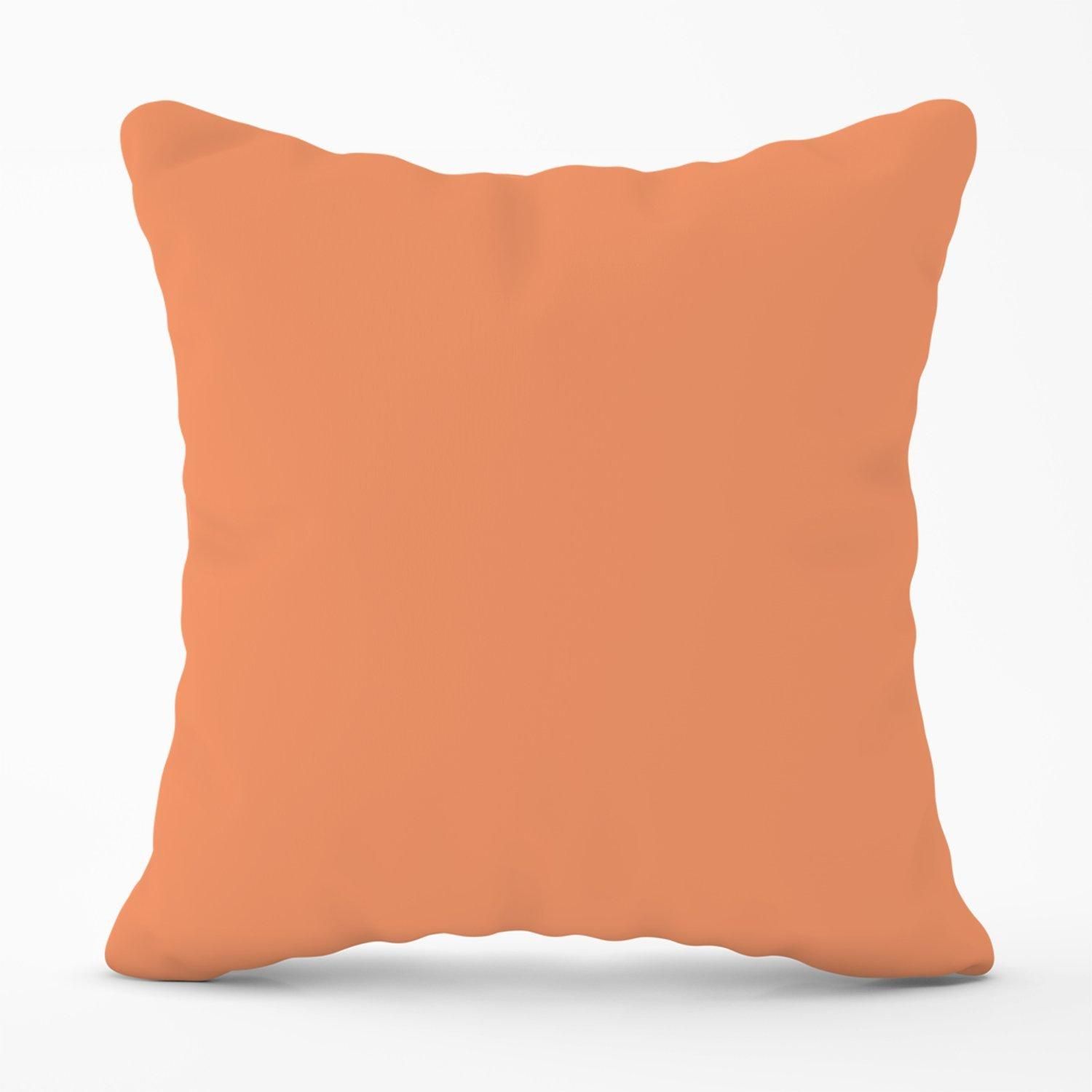 Warren Reed - Designer Faded Orange Outdoor Cushion