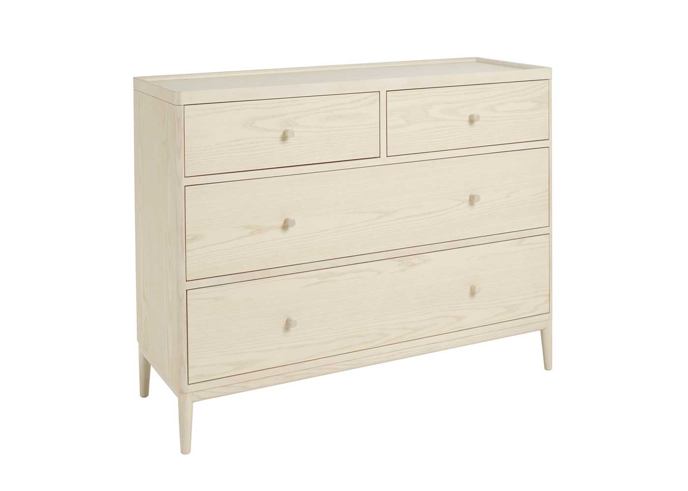 Ercol Salina Wide 4-Drawer Chest