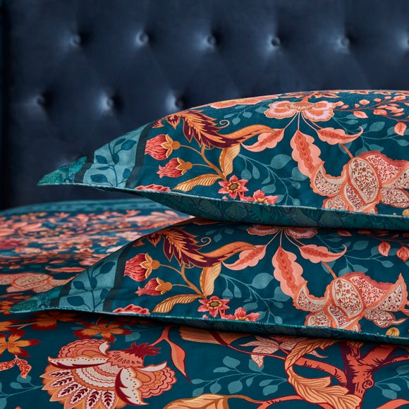 Dorma Tree of Life 100% Cotton Oxford Pillowcase Pair