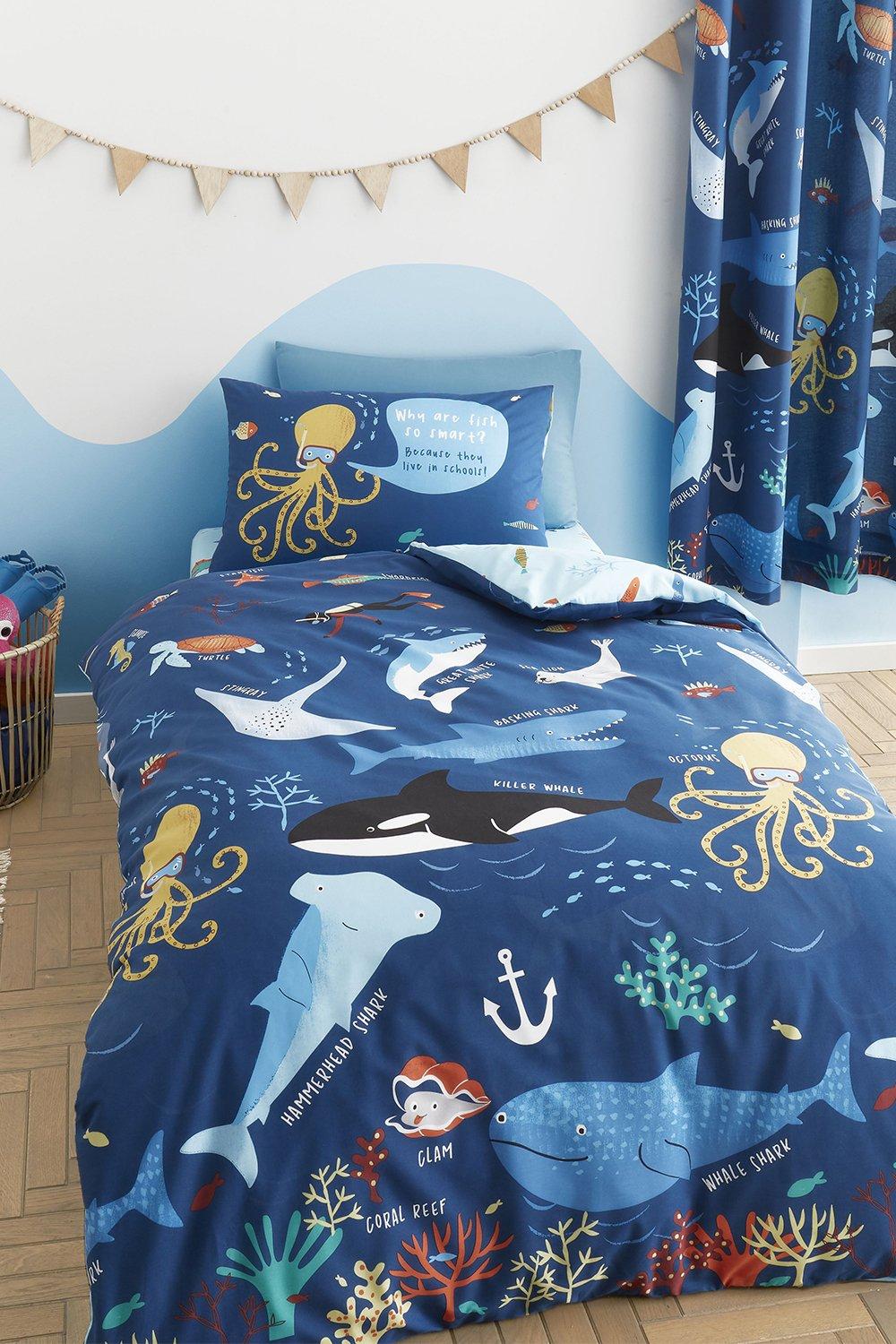 Ocean Life Single Duvet Set