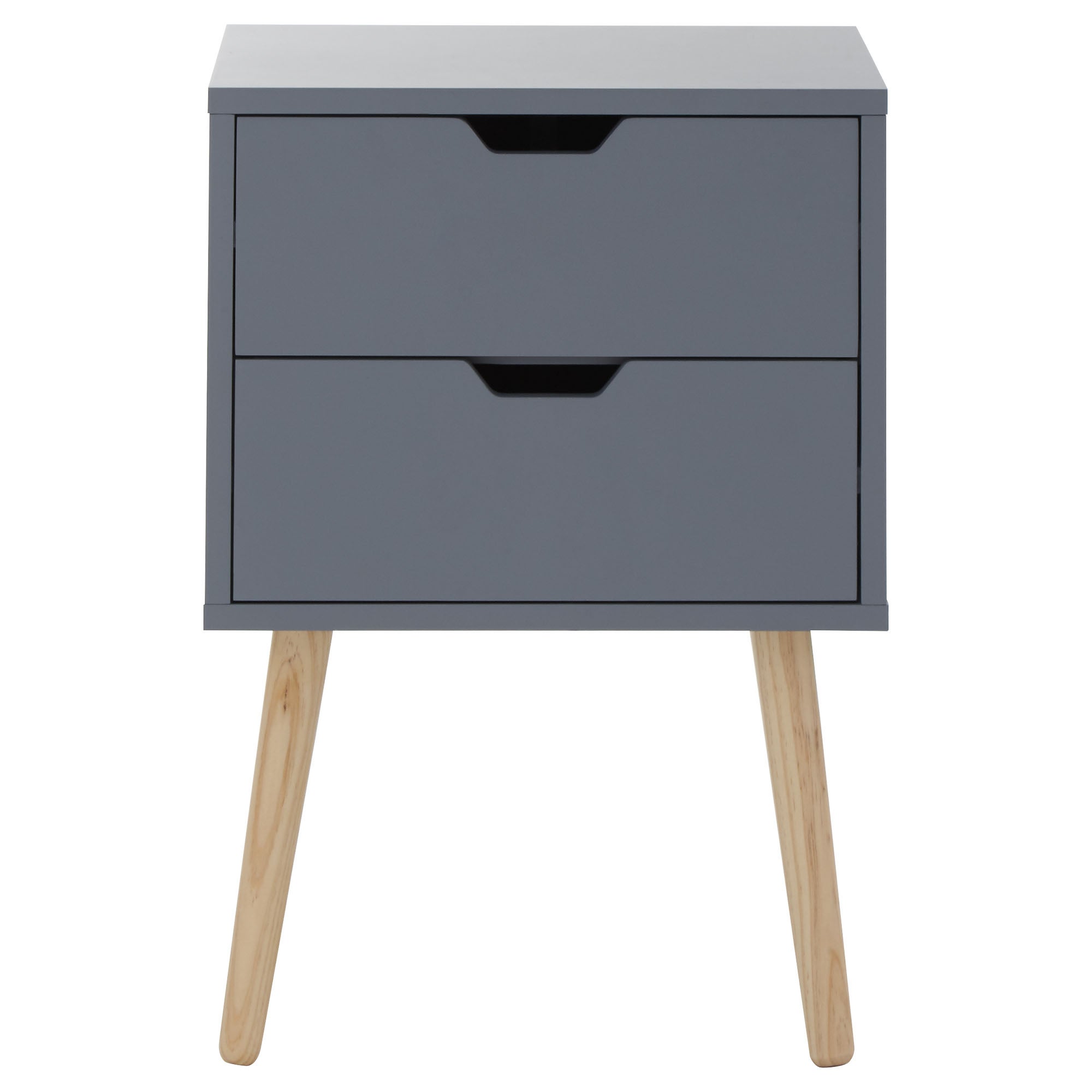 Nyborg 2 Drawer Bedside Table