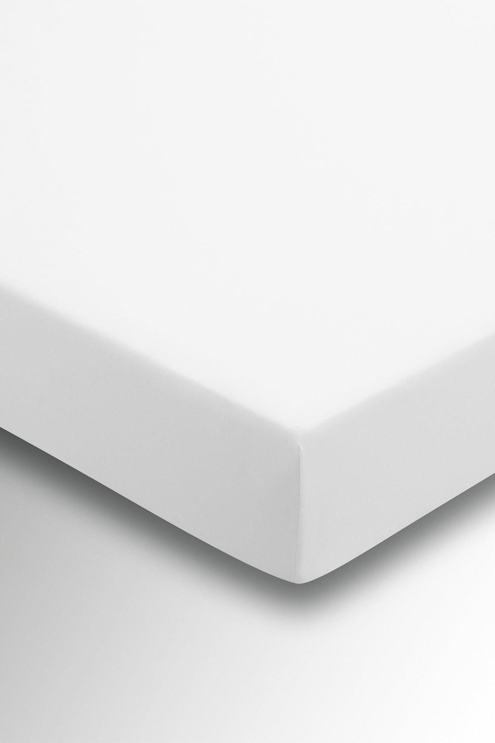 Helena Springfield 'Plain Dye' Polycotton Fitted Sheet Extra Deep in White