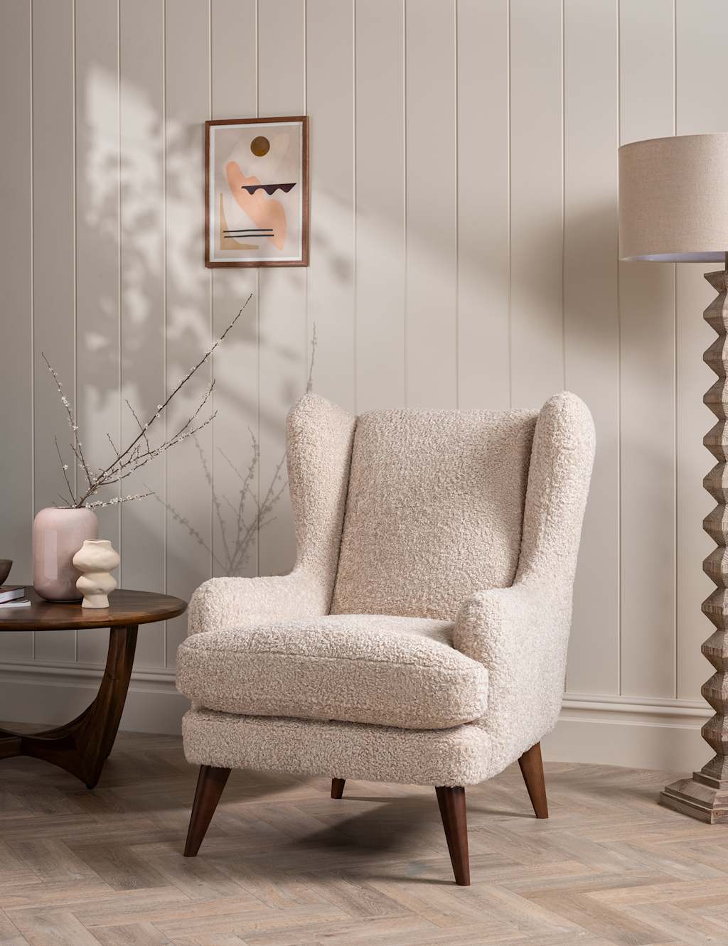 BARKER AND STONEHOUSE Sven Armchair Cream