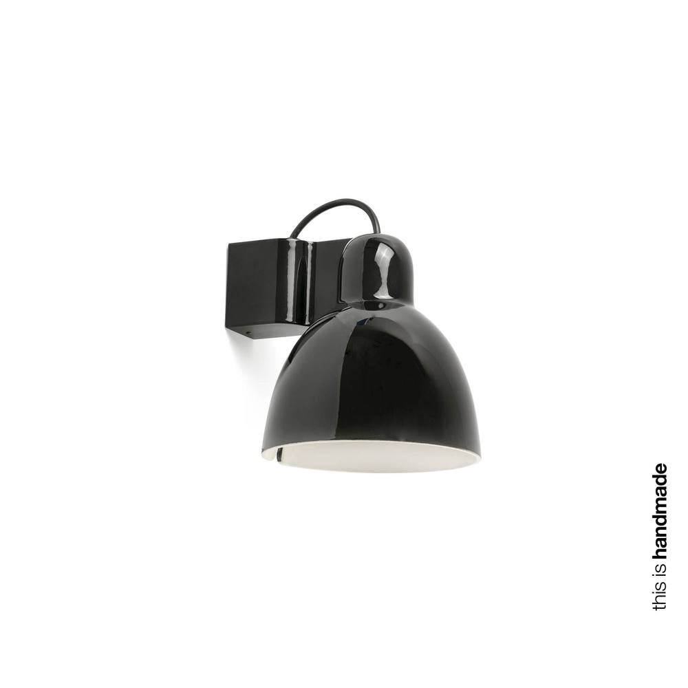 Netlighting Venice Black Dome Wall Lamp