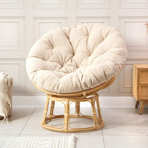 Desser Natural Papasan Rattan Chair