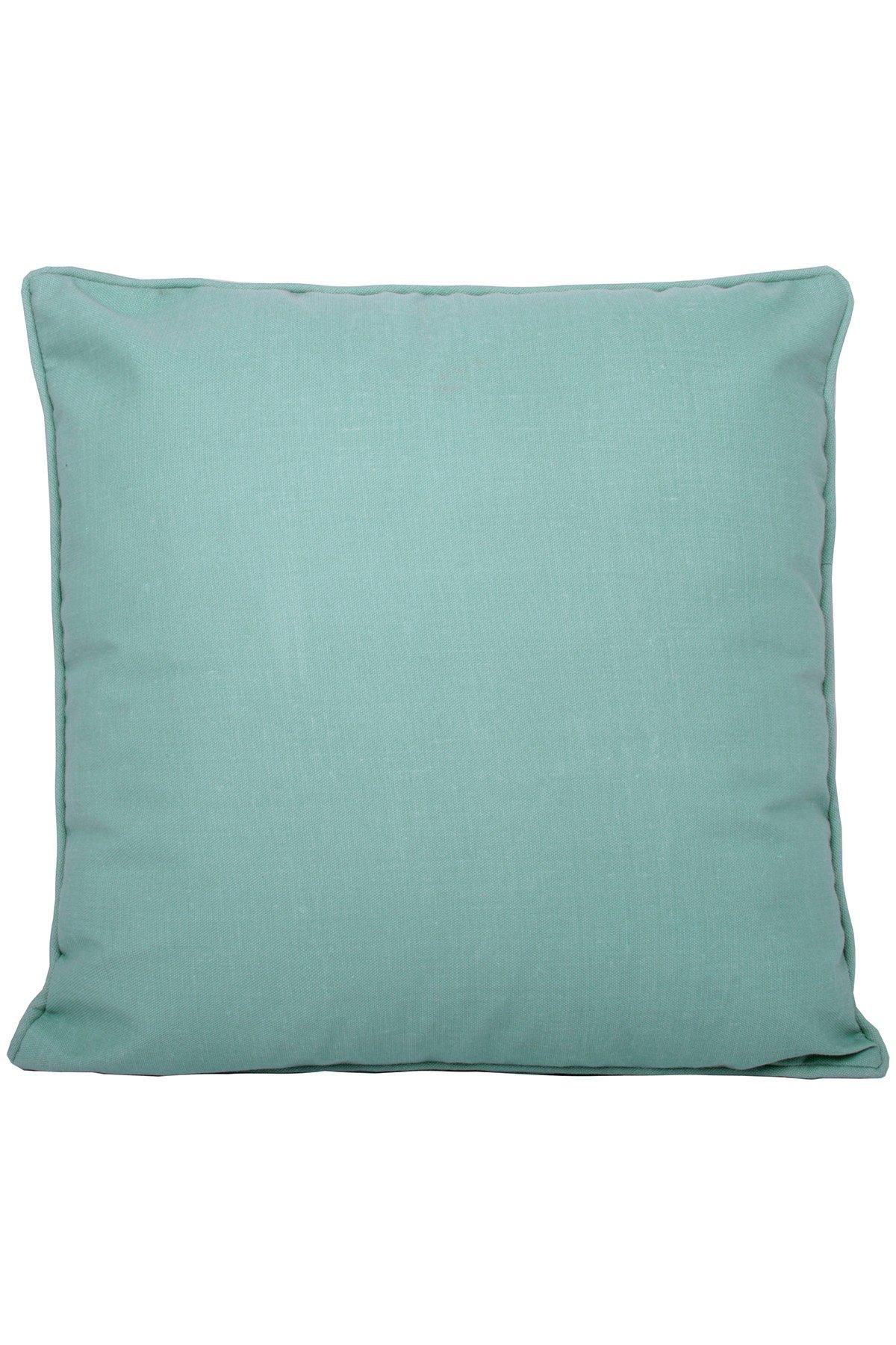 Fusion 'Plain Dye' Water & UV Resistant Filled Cushion in Teal