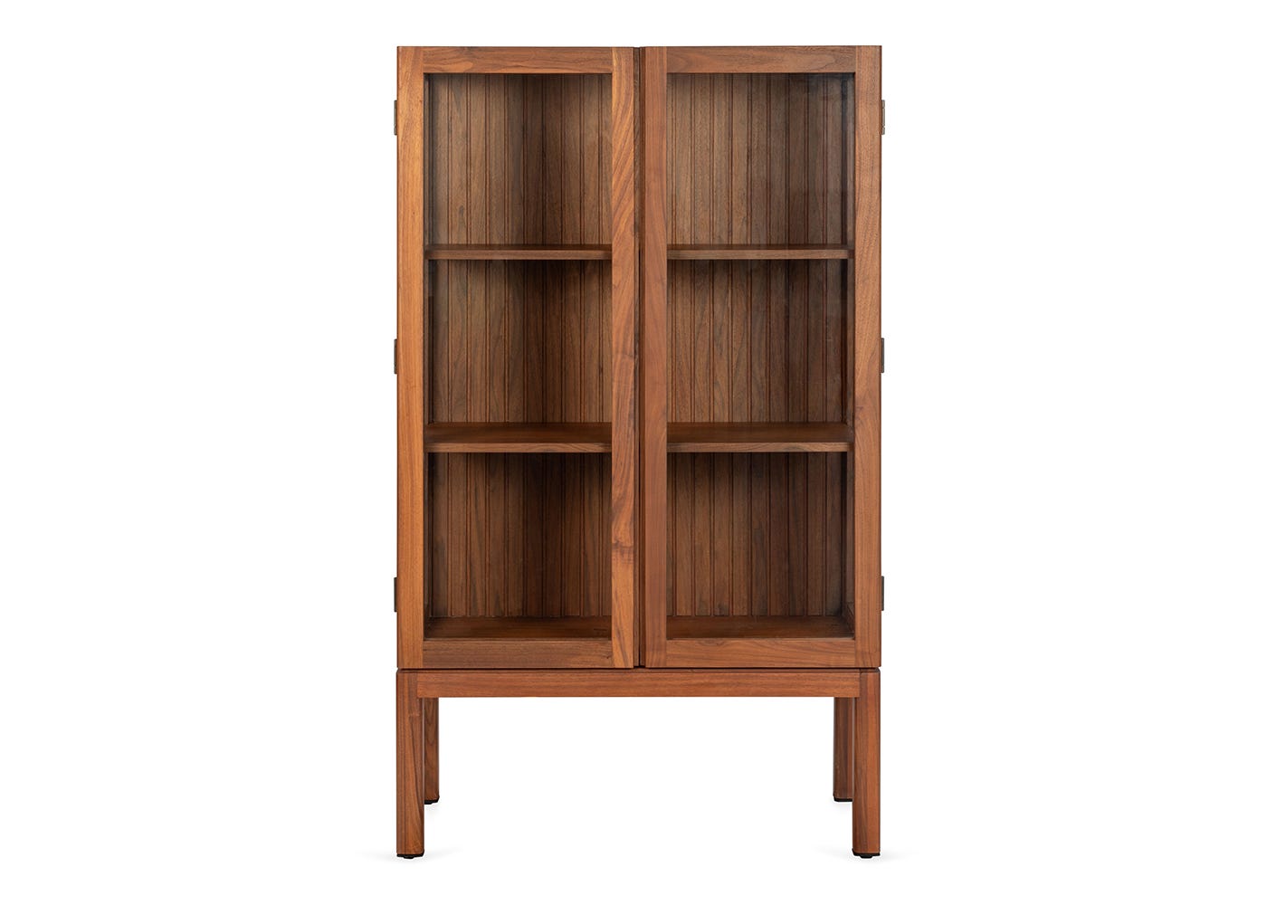 Heal's Riga Display Cabinet Walnut