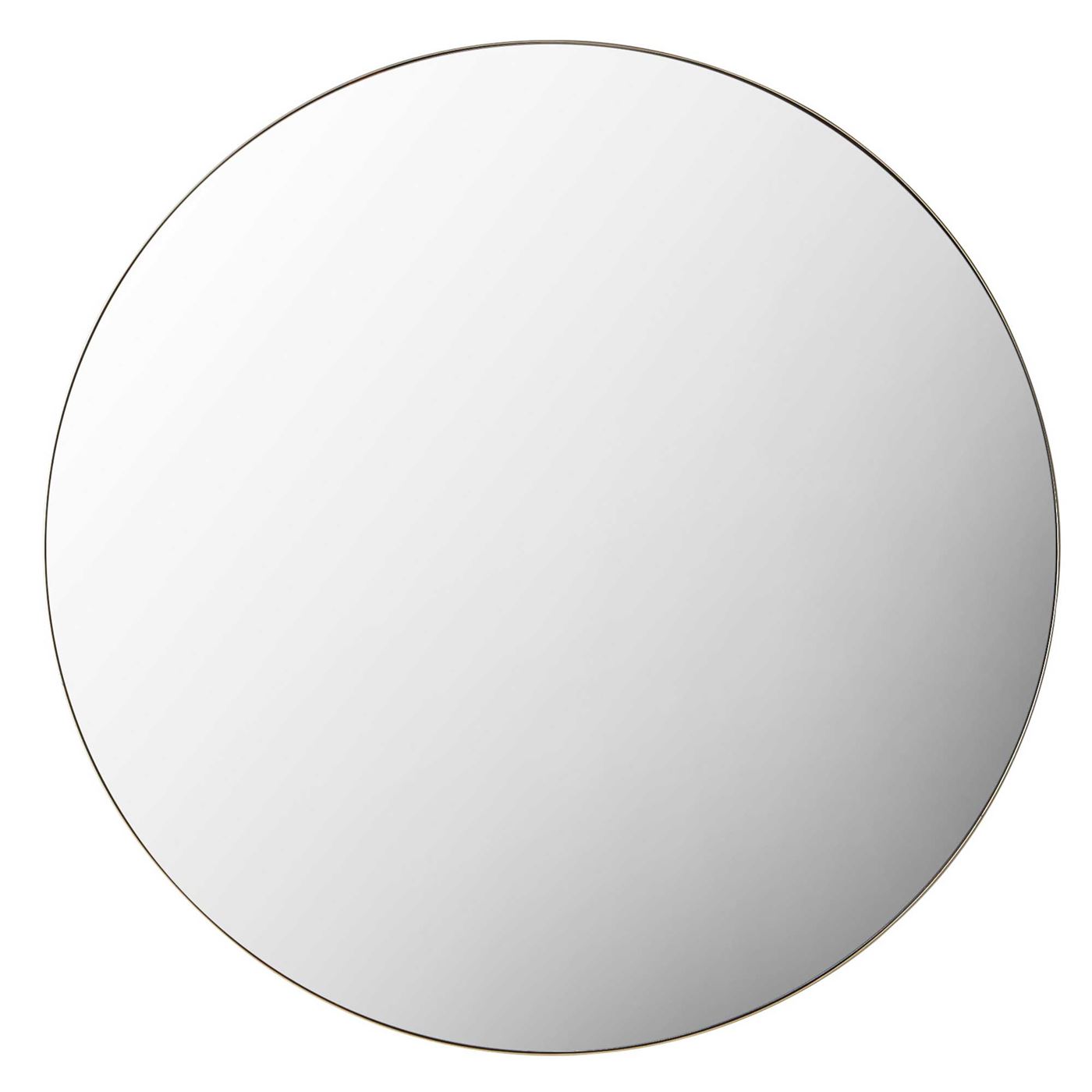 Round Mirror, Gold