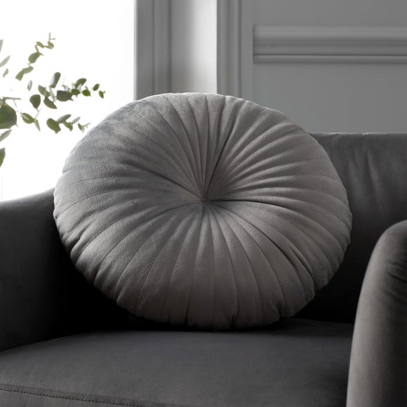 Catherine Lansfield Stitch Detail Round Cushion
