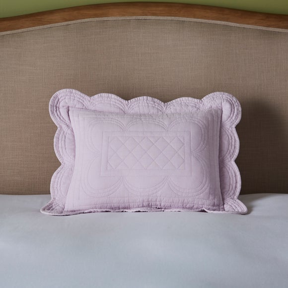 Dorma Soft Scalloped Rectangle Cushion