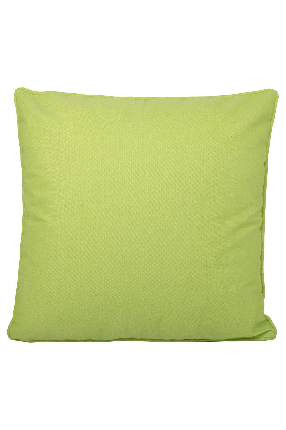Fusion 'Plain Dye' Water & UV Resistant Filled Cushion in Lime
