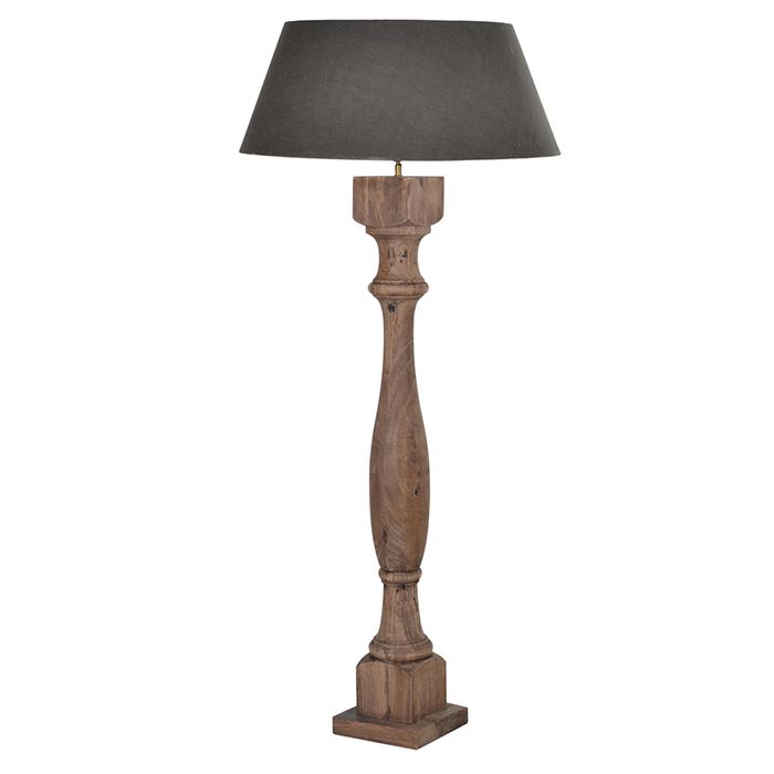 Wood Column Floor Lamp | Barker & Stonehouse