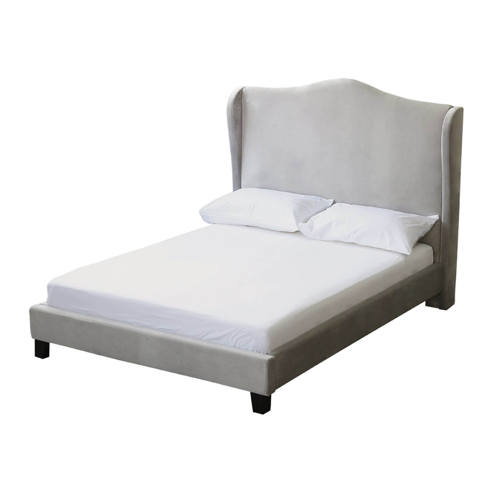 Chateaux Kingsize Bed - Silver