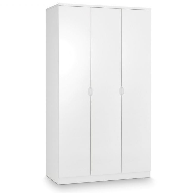 Manhattan Triple Wardrobe White