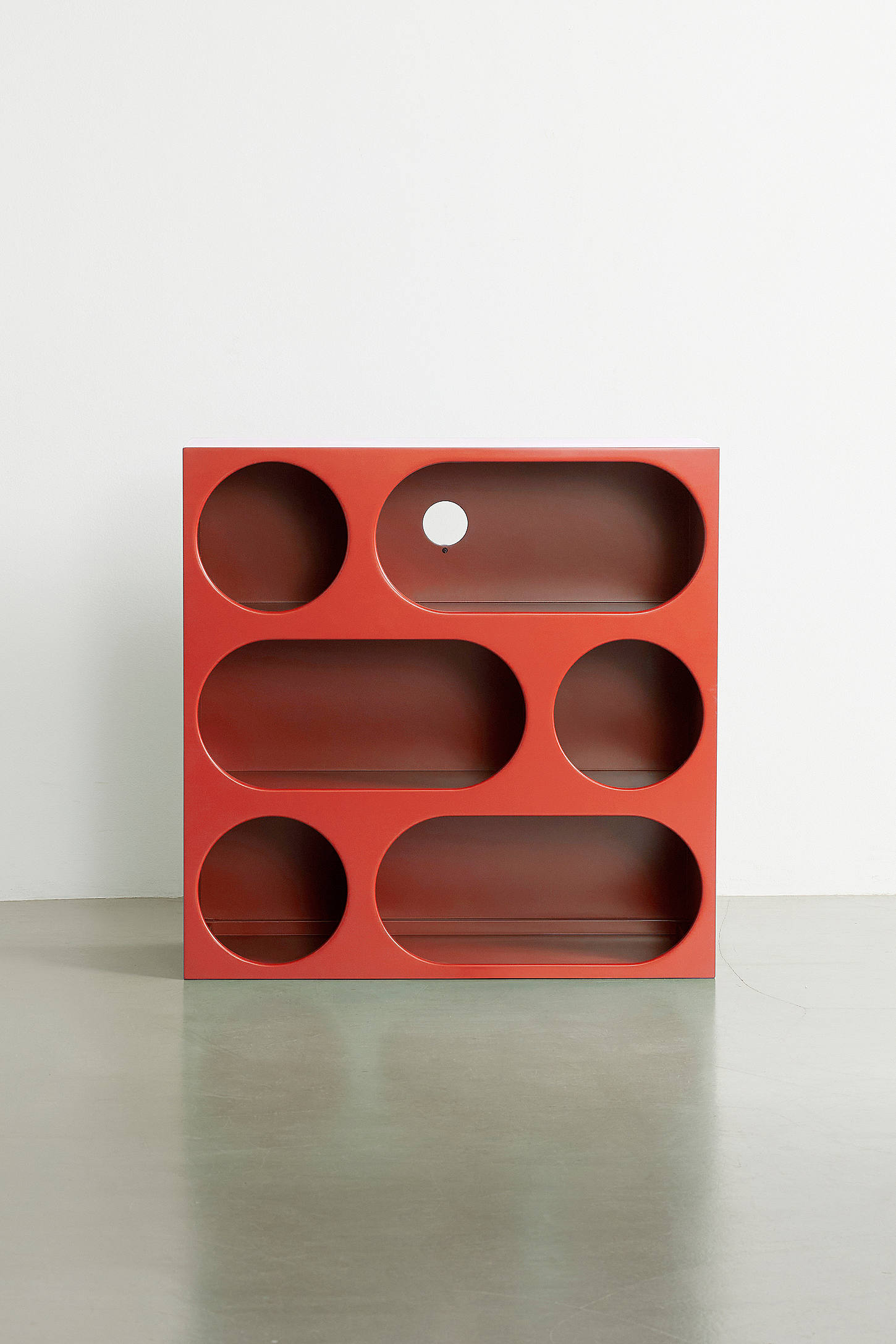Ebba Orange Small Console Table - Orange