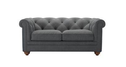 Patrick 2 Seat Sofabed in Monsoon Brushed Linen Cotton - sofa.com