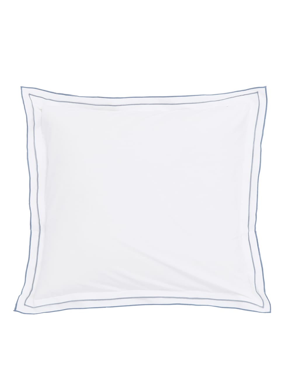 Bedeck of Belfast Kayah/Liyana Square Pillowcase Pair White Mix