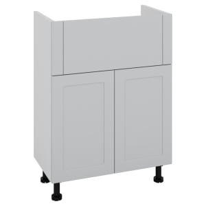 Wickes Winsford Dove Grey Standard Depth Vanity Unit - 500mm