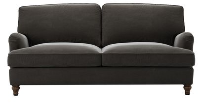 Bluebell 3 Seat Sofabed in Battleship Grey Smart Cotton - sofa.com