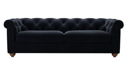 Patrick 3 Seat Sofabed in Pitch Smart Cotton - sofa.com