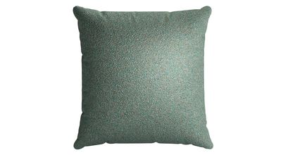 55x55cm Scatter Cushion in Peacock Plush Tweed Boucle - sofa.com