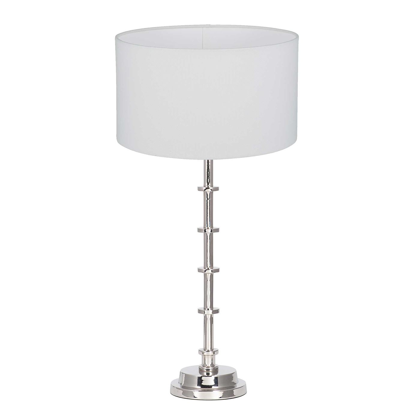 Silver Tier Table Lamp