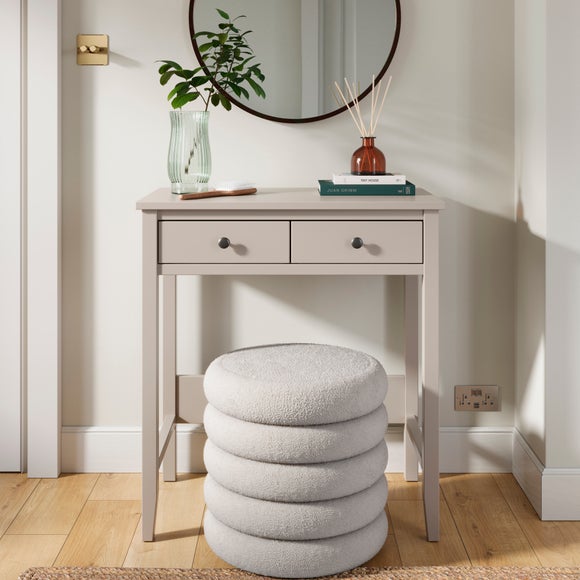 Lynton 2 Drawer Compact Dressing Table