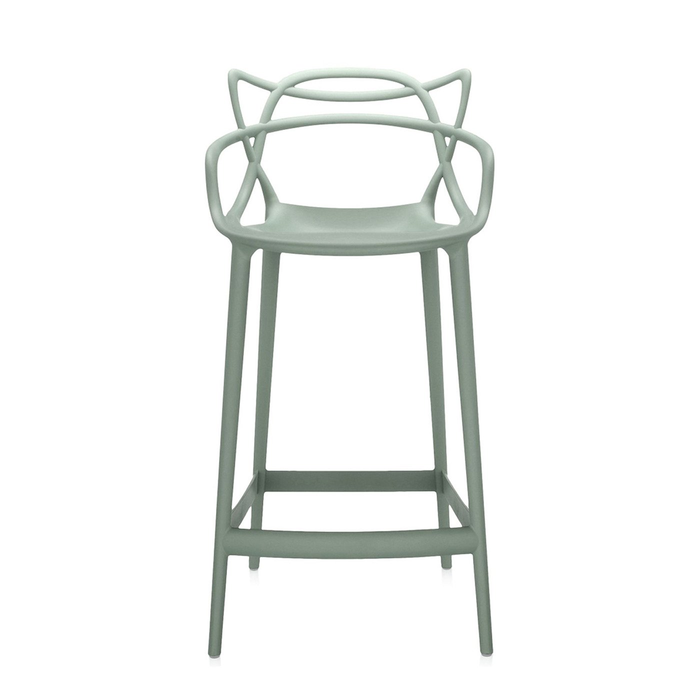 Kartell Masters Stool Medium Green Sage