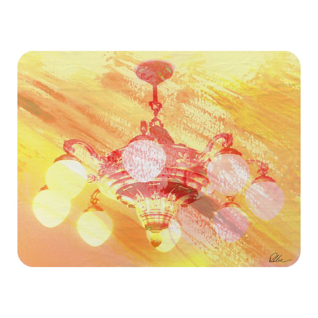 Benjamin Tate Design Chandelier Blanket in Natural