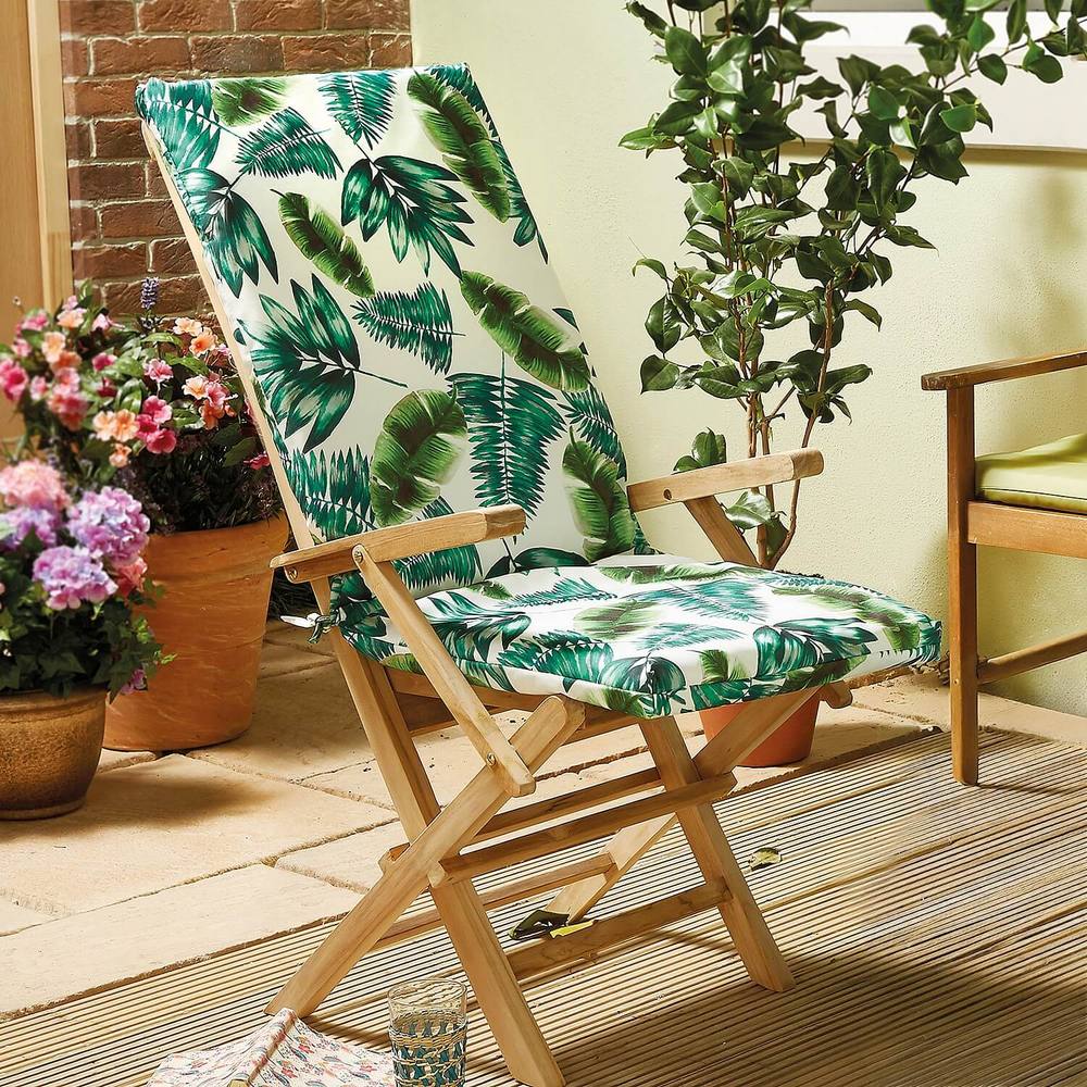 Coopers of Stortford Water-Resistant Polyester Seat Cushions for Indoor & Outdoor Use