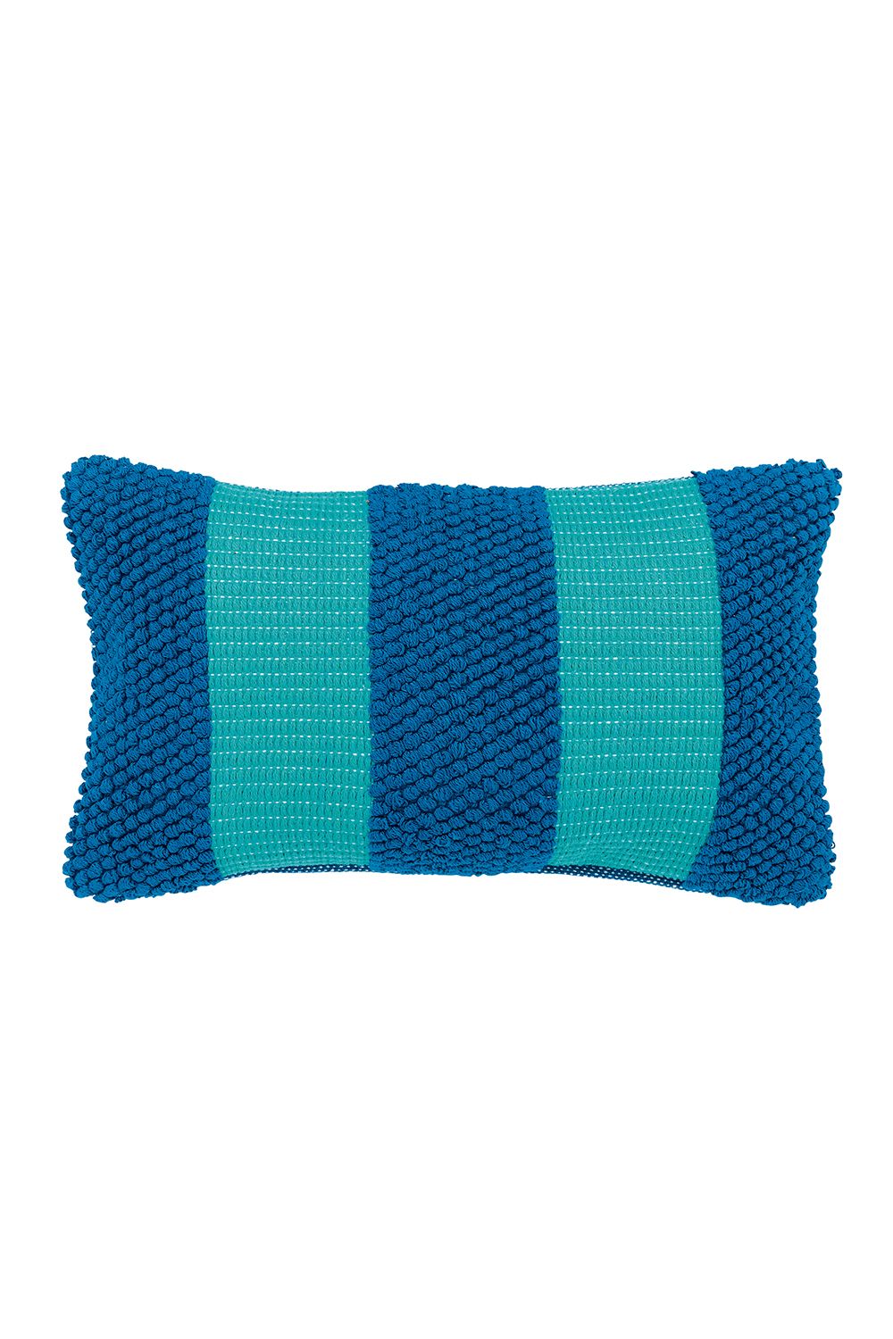 Helena Springfield 'Isla' Woven Cushion in Blue